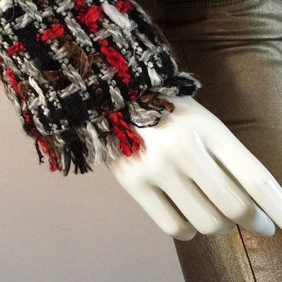 NWOT Tara Ryan Multi-Color Knitted Jacket Blazer - Picture 4 of 8